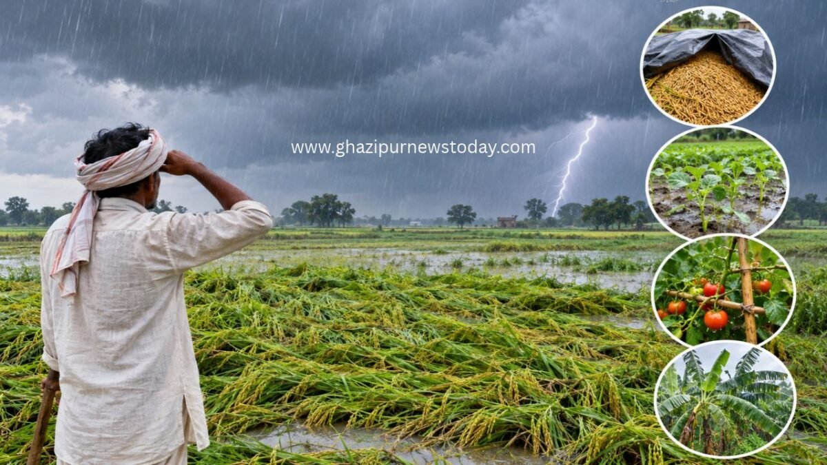 Ghazipur Weather Alert: Rain and Crop Safety for Farmers
