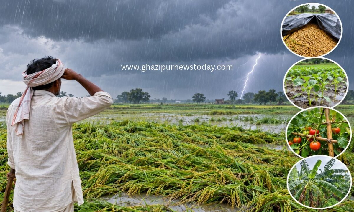 Ghazipur Weather Alert: Rain and Crop Safety for Farmers